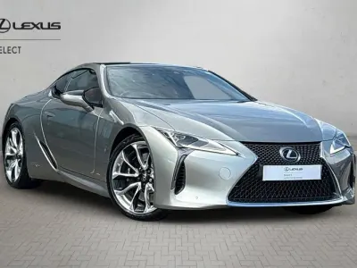 Used Lexus LC 500 Sport Line 2018 Silver Coupe