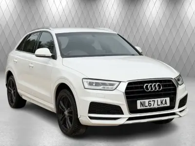 Używany Audi Q3 S-Line 150 KM (110 kW) 2017 Biały SUV