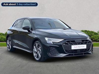 Used Audi A3 Black Edition 147 HP (108 kW) 2025 Black Hatchback