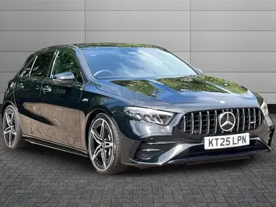Used Mercedes A35 AMG Premium 306 HP (225 kW) 2025 Cosmos black Hatchback