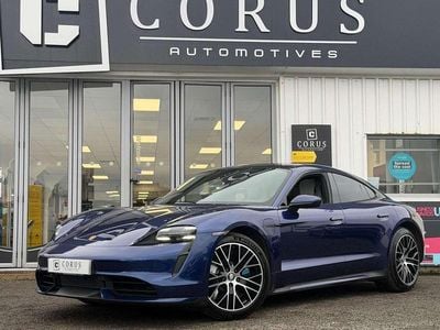 Used Porsche Taycan Performance Package 11 kW (15 HP) 2021 Blue Sedan