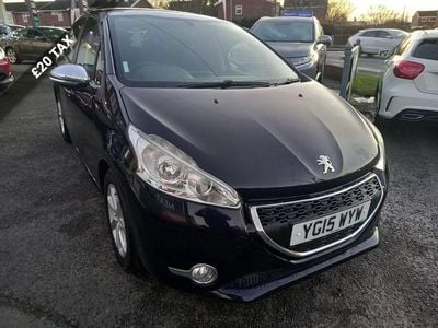 Blue Used 2015 Peugeot 208 Style Hatchback | £4,990 (Fair price)