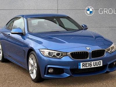 Used BMW 420 M Sport 187 HP (137 kW) 2016 Blue Coupe