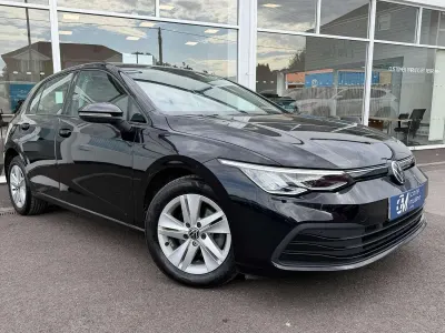 Used VW Golf VII Life 150 HP (110 kW) 2021 Black Hatchback