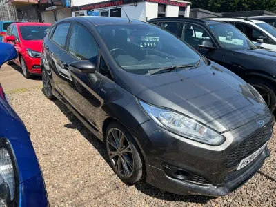Used Ford Fiesta ST-Line 125 HP (91 kW) 2016 Grey Hatchback