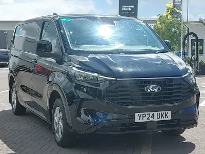 Used Ford Transit Custom Limited 136 HP (100 kW) 2024 Black Van