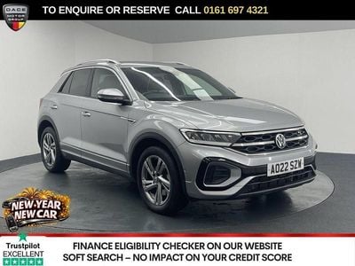 Silver Used 2022 VW T-Roc R-line SUV | £20,970 (Good price)