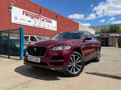 Used Jaguar F-Pace Portfolio 2017 Red SUV