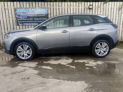 Grey Used 2017 Peugeot 3008 Active Hatchback | £12,350