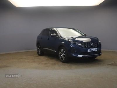 Blue Used 2022 Peugeot 3008 Allure Hatchback | £15,450 (Fair price)