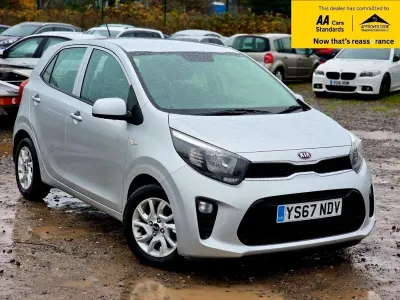 Second-hand Kia Picanto 83 CP (61 kW) 2018 Argintiu Hatchback