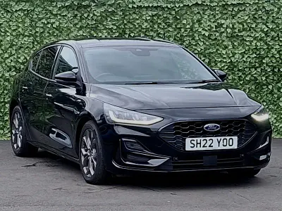Used Ford Focus ST-Line 120 HP (88 kW) 2022 Black Hatchback