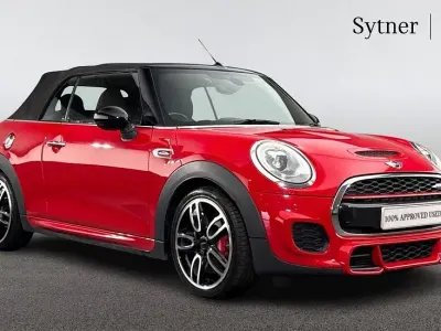 Used Mini John Cooper Works Cabriolet 228 HP (167 kW) 2018 Red Cabriolet
