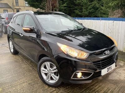 Used Hyundai ix35 Premium 115 HP (84 kW) 2012 Black SUV
