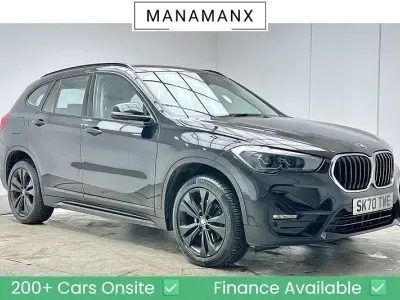 Used BMW X1 Sport Line 150 HP (110 kW) 2020 Black SUV