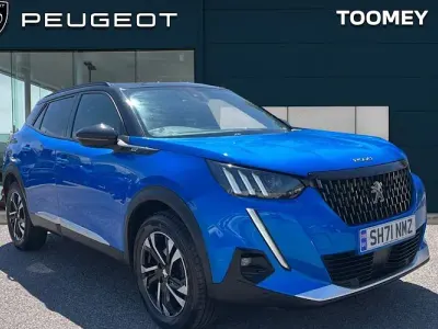 Used Peugeot 2008 GT 131 HP (96 kW) 2021 Blue SUV