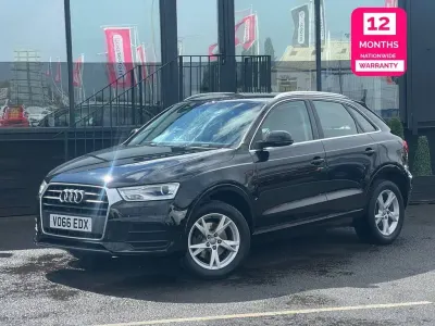 Used Audi Q3 150 HP (110 kW) 2016 Black SUV