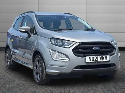 Used Ford Ecosport ST-Line 125 HP (91 kW) 2021 Silver SUV