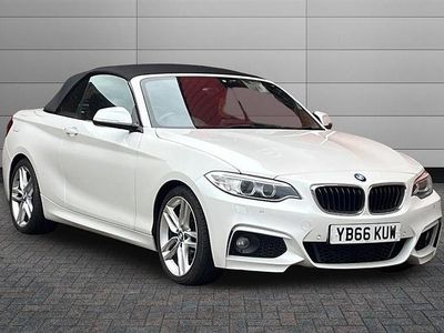 Used BMW 220 M Sport 190 HP (139 kW) 2017 White Cabriolet