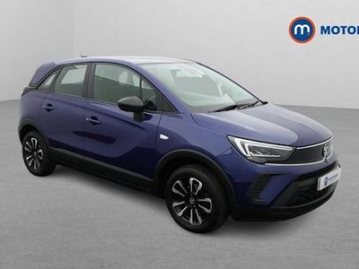 Used Vauxhall Crossland Design Edition 110 HP (80 kW) 2022 Blue SUV