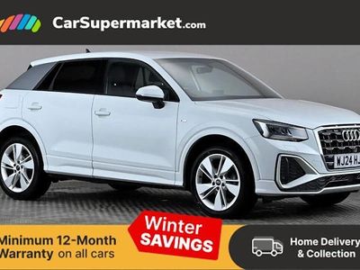 White Used 2024 Audi Q2 S-Line SUV | £19,397 (Fair price)