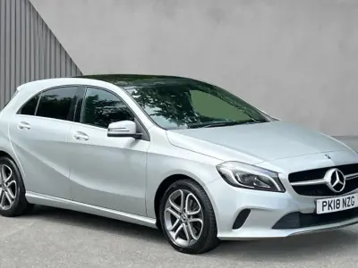 Used Mercedes A180 Sport Edition 122 HP (89 kW) 2018 Silver Hatchback