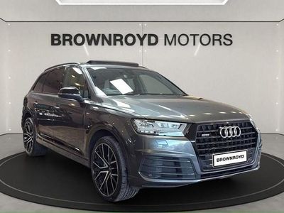 Grey Used 2018 Audi Q7 S-Line SUV | £28,990 (Fair price)