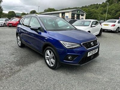 Used Seat Arona FR 110 HP (80 kW) 2021 Blue SUV