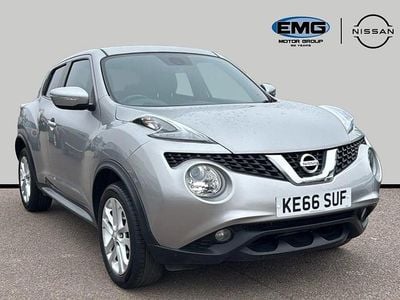 Used Nissan Juke N-Connecta 115 HP (84 kW) 2017 Silver SUV