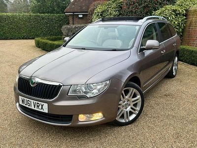 Used Skoda Superb Elegance 2011 Purple Estate