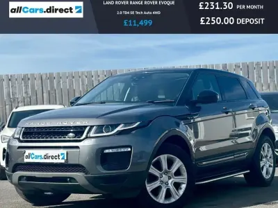 Used Land Rover Range Rover evoque SE 2017 Grey Estate