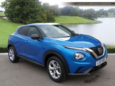 Used Nissan Juke N-Connecta 2021 Blue SUV