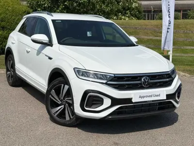 New VW T-Roc R-line 150 HP (110 kW) 2026 White SUV