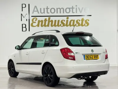 Used Skoda Fabia vRS 180 HP (132 kW) 2012 Candy white Estate