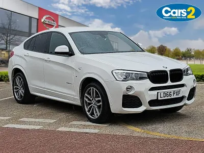 Used BMW X4 M Sport 190 HP (139 kW) 2016 Blue SUV