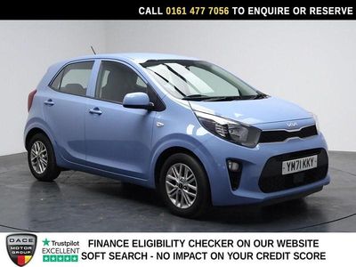 Used Kia Picanto 66 HP (48 kW) 2022 Blue Hatchback