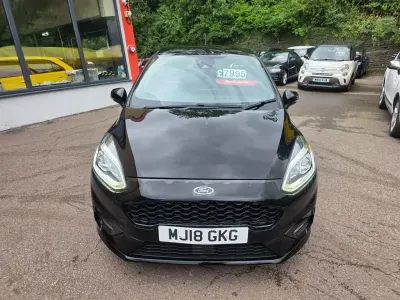 Used Ford Fiesta ST-Line 140 HP (102 kW) 2018 Black Hatchback