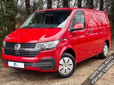 Used VW T6.1 Startline 150 HP (110 kW) 2021 Red Van