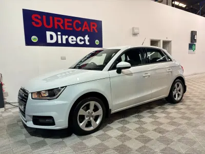 Begagnad Audi A1 Sport 2016 Vit Halvkombi