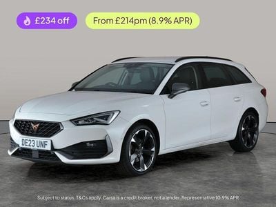 Used Cupra Leon 150 HP (110 kW) 2023 White Estate