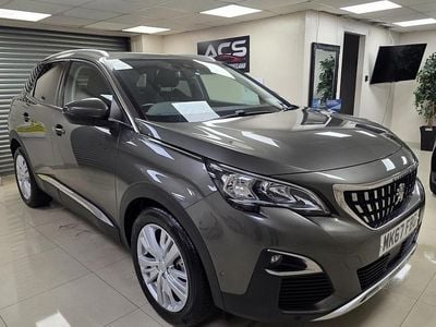 Grey Used 2017 Peugeot 3008 Allure SUV | £8,995 (A bit pricey)