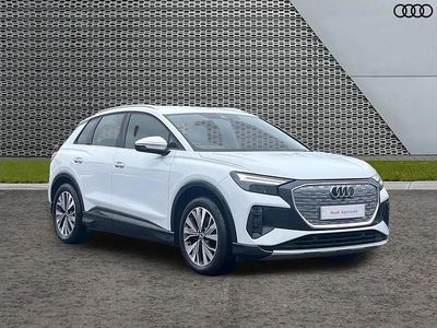 White Used 2021 Audi Q4 e-tron Sport SUV | £18,999 (Fair price)