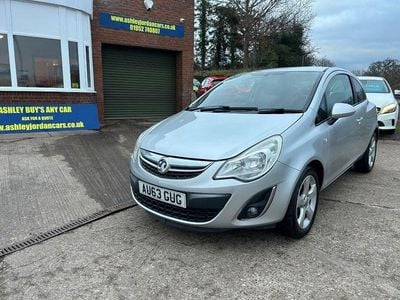 Silver Used 2013 Vauxhall Corsa Hatchback | £2,999 (Fair price)