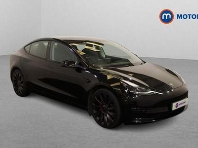 Used Tesla Model 3 Performance 461 kW (627 HP) 2022 Black Sedan