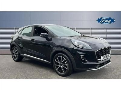 Used Ford Puma Titanium 125 HP (91 kW) 2023 Black SUV