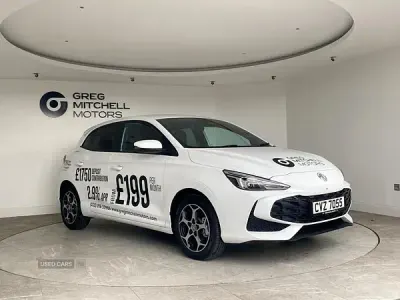 New MG MG3 Trophy 194 HP (142 kW) 2026 White Hatchback