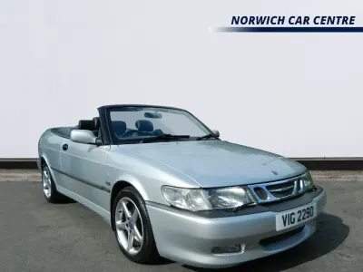 Used Saab 9-3 230 HP (169 kW) 1999 Silver Cabriolet