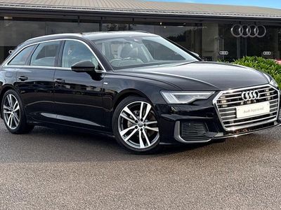 Black Used 2019 Audi A6 S-Line Estate | £23,000 (Fair price)