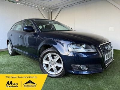 Used Audi A3 Sportback Basis 160 HP (117 kW) 2009 Blue Hatchback