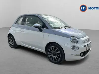 Used Fiat 500 Collezione 69 HP (50 kW) 2018 White Hatchback